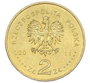 2 злотых 2011 года Польша «Города Польши — Краков» — Фото №2