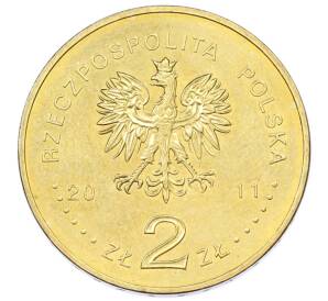 2 злотых 2011 года Польша «Города Польши — Познань» — Фото №2