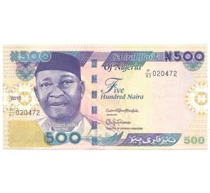 500 найра 2015 года Нигерия — Фото №1