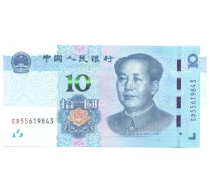 10 юаней 2019 года Китай — Фото №1