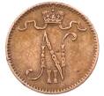 Монета 1 пенни 1914 года Русская Финляндия (Артикул: T11-29636) — Фото №2