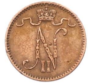 1 пенни 1914 года Русская Финляндия — Фото №2