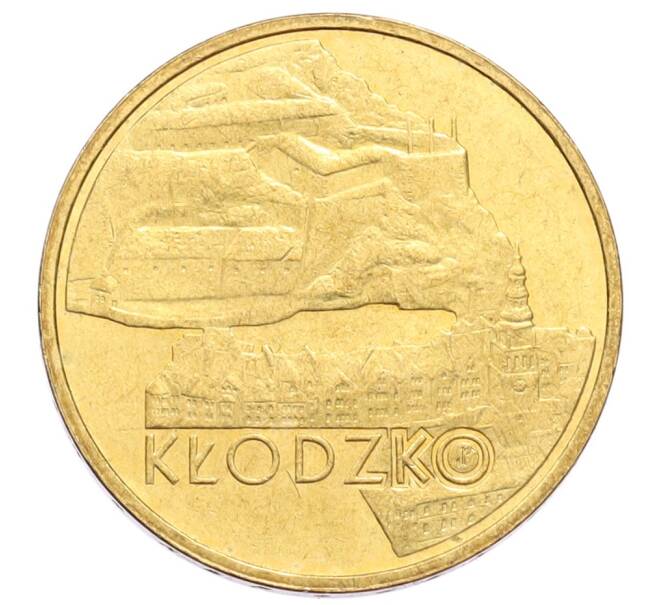 Монета 2 злотых 2007 года Польша «Древние города Польши — Клодзко» (Артикул: K10-10001) — Фото №1