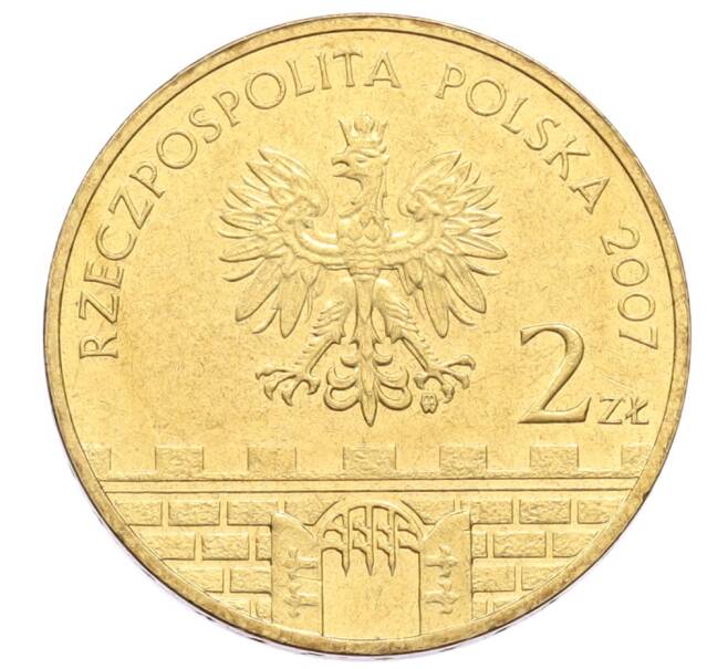 Монета 2 злотых 2007 года Польша «Древние города Польши — Клодзко» (Артикул: K10-10001) — Фото №2