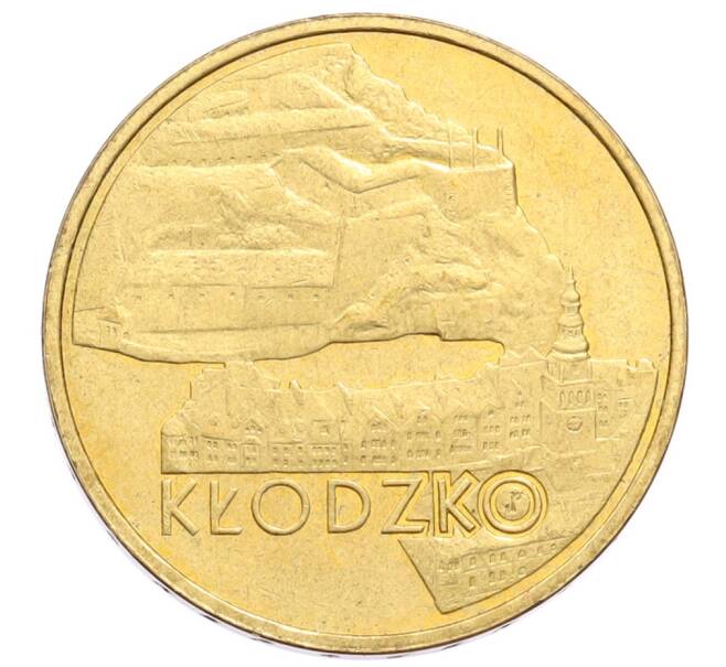 Монета 2 злотых 2007 года Польша «Древние города Польши — Клодзко» (Артикул: K10-10002) — Фото №1