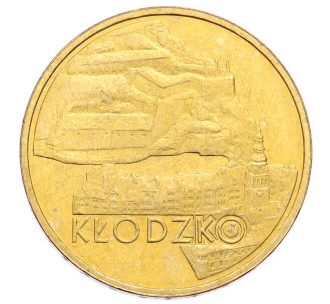 Монета 2 злотых 2007 года Польша «Древние города Польши — Клодзко» (Артикул: K10-10003) — Фото №1