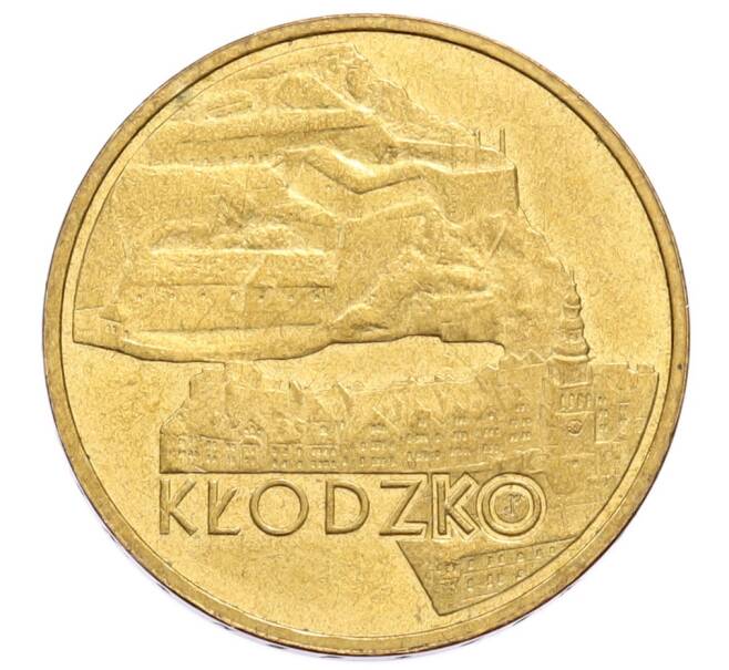Монета 2 злотых 2007 года Польша «Древние города Польши — Клодзко» (Артикул: K10-10004) — Фото №1