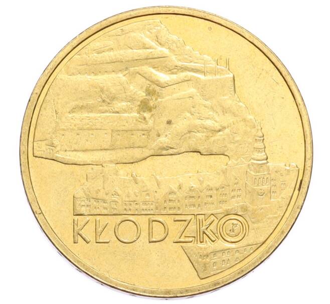 Монета 2 злотых 2007 года Польша «Древние города Польши — Клодзко» (Артикул: K10-10005) — Фото №1