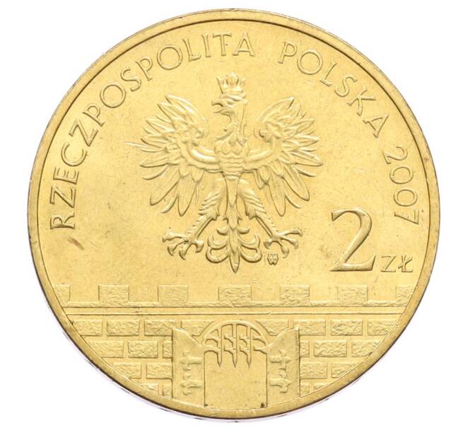 Монета 2 злотых 2007 года Польша «Древние города Польши — Клодзко» (Артикул: K10-10005) — Фото №2