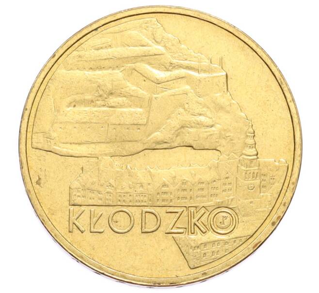 Монета 2 злотых 2007 года Польша «Древние города Польши — Клодзко» (Артикул: K10-10006) — Фото №1