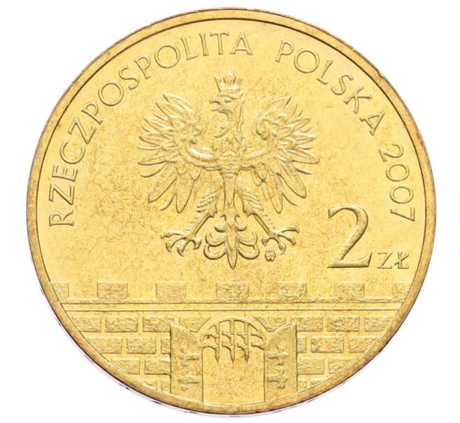 Монета 2 злотых 2007 года Польша «Древние города Польши — Клодзко» (Артикул: K10-10010) — Фото №2