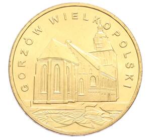 2 злотых 2007 года Польша «Древние города Польши — Гожув-Велькопольский» — Фото №1