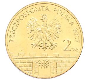2 злотых 2007 года Польша «Древние города Польши — Гожув-Велькопольский» — Фото №2
