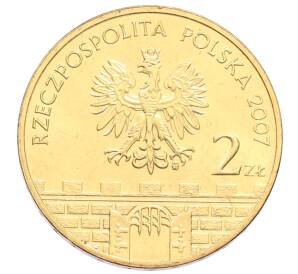2 злотых 2007 года Польша «Древние города Польши — Гожув-Велькопольский» — Фото №2