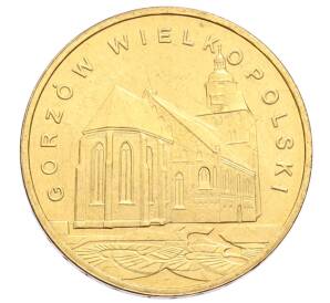 2 злотых 2007 года Польша «Древние города Польши — Гожув-Велькопольский» — Фото №1