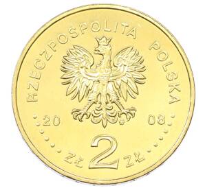 2 злотых 2008 года Польша «Памятники Польши — Казимеж-Дольны» — Фото №2