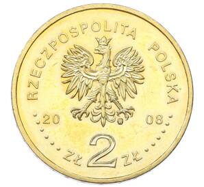 2 злотых 2008 года Польша «Памятники Польши — Казимеж-Дольны» — Фото №2