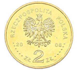 2 злотых 2008 года Польша «Памятники Польши — Казимеж-Дольны» — Фото №2