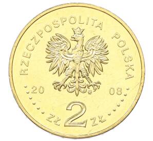 2 злотых 2008 года Польша «90 лет Великопольскому восстанию» — Фото №2