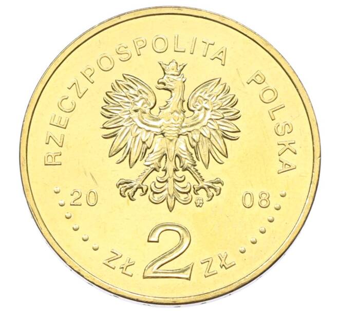 Монета 2 злотых 2008 года Польша «90 лет Великопольскому восстанию» (Артикул: K10-10065) — Фото №2