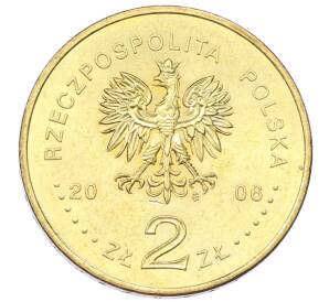 2 злотых 2006 года Польша «100 лет Варшавской школы экономики» — Фото №2