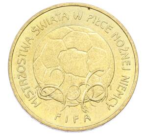 2 злотых 2006 года Польша «Чемпионат мира по футболу 2006» — Фото №1