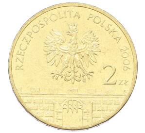 2 злотых 2006 года Польша «Древние города Польши — Сандомир» — Фото №2
