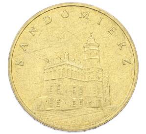 2 злотых 2006 года Польша «Древние города Польши — Сандомир» — Фото №1