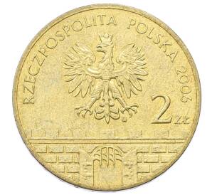 2 злотых 2006 года Польша «Древние города Польши — Сандомир» — Фото №2