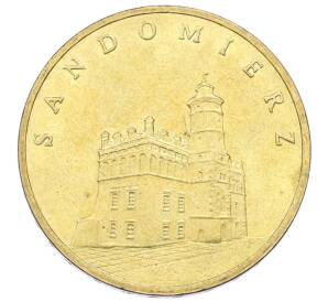 2 злотых 2006 года Польша «Древние города Польши — Сандомир» — Фото №1