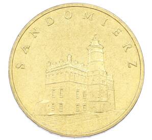 2 злотых 2006 года Польша «Древние города Польши — Сандомир» — Фото №1