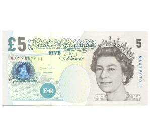 5 фунтов 2012 года Англия (Великобритания) — Фото №1