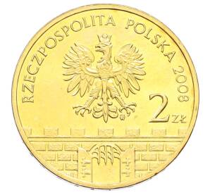 2 злотых 2008 года Польша «Древние города Польши — Бельско-Бяла»