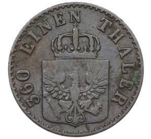 1 пфенниг 1852 года А Пруссия — Фото №2