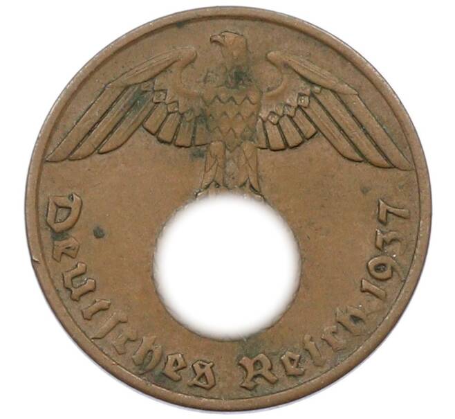 Монета 1 рейхспфенниг 1937 года А Германия (Артикул: T11-29799) — Фото №1