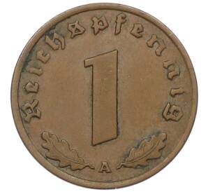 1 рейхспфенниг 1937 года А Германия — Фото №2