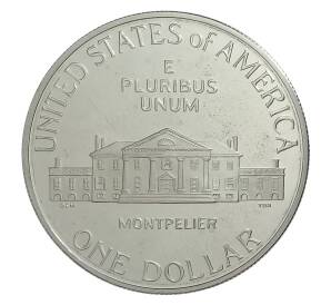 1 доллар 1993 года S США «Билль о правах — Джеймс Мэдисон» — Фото №2