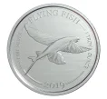 Монета 1 доллар 2019 года Барбадос — Летучая рыба (Артикул M2-33542)