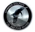 Монета 1 доллар 2020 года Австралия — Вертящийся дельфин (Артикул M2-33544)