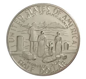 50 центов (1/2 доллара) 1986 года S США — 100 лет Статуе Свободы — Фото №2