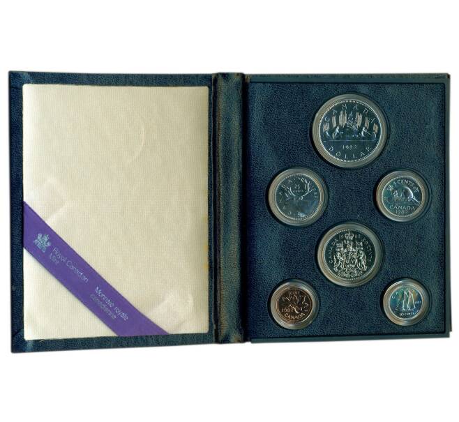 Годовой набор из 6 монет 1982 года Канада (Артикул: M3-1527) — Фото №1