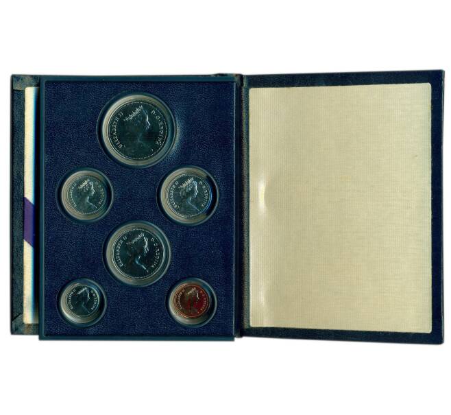 Годовой набор из 6 монет 1982 года Канада (Артикул: M3-1527) — Фото №2