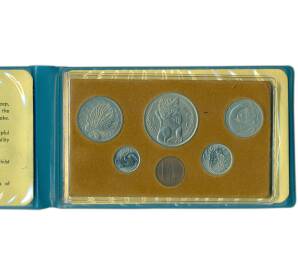 Годовой набор из 6 монет 1977 года Сингапур — Фото №1