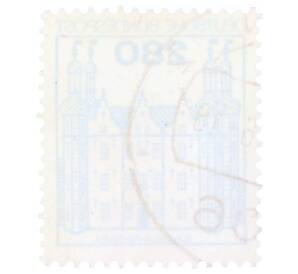 Почтовая марка 280 пфеннигов 1977 года Западная Германия (ФРГ) «Крепости — Замок Аренсбург»