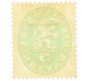 Почтовая марка 5 пфеннигов 1920 года Бавария