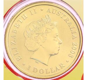 1 доллар 2008 года Австралия «Китайский гороскоп — Год мыши» (в конверте с марками) — Фото №2