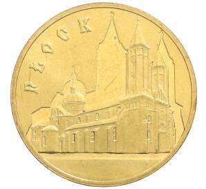 2 злотых 2007 года Польша «Древние города Польши — Плоцк»