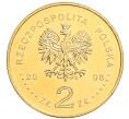Монета 2 злотых 2008 года Польша «400 лет польским поселениям в Северной Америке» (Артикул: K10-10183) — Фото №2