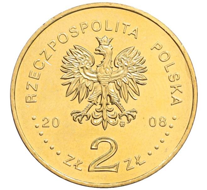 Монета 2 злотых 2008 года Польша «Сибирские ссыльные» (Артикул: K10-10189) — Фото №2