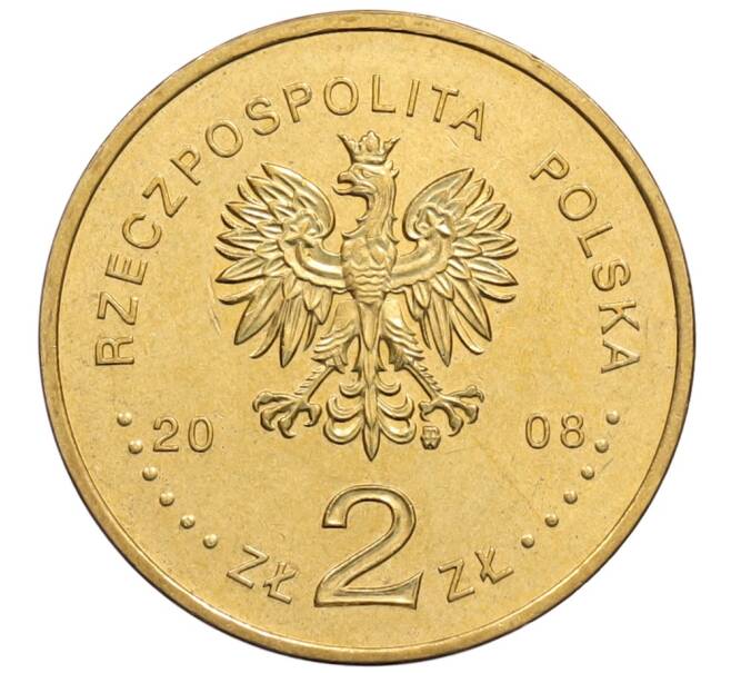 Монета 2 злотых 2008 года Польша «Польские путешественники — Бронислав Пилсудский» (Артикул: K10-10205) — Фото №2